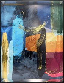ART LIQUIDE – Créateur de tableaux contemporains pour une décoration murale unique et raffinée. Cette œuvre a été embellie par l’artiste grâce à la résine appliquée sur le verre qui accentue la profondeur et le dynamisme du tableau. Cette œuvre est agrémentée de véritables cristaux Swarovski qui lui donne un éclat unique
